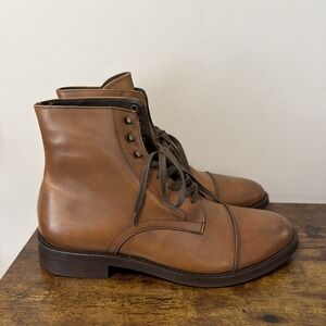 NEW To Boot New York Adam Derrick Boots Men's 9 Brown Work Chukka Made In Italy